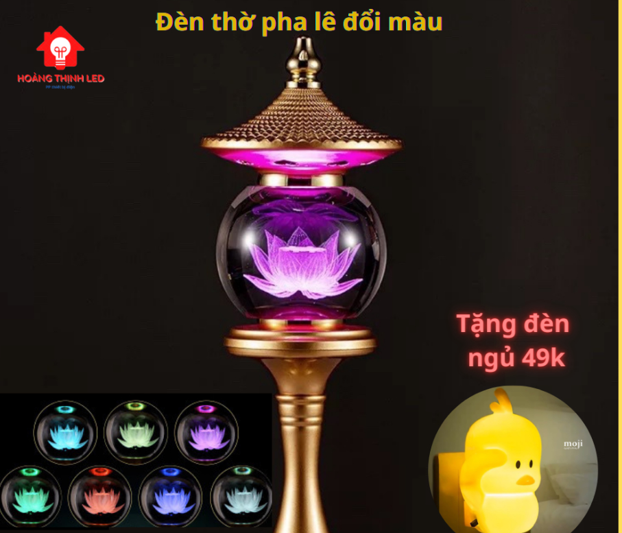 Bộ 2 đèn thờ hoa sen pha lê hình tháp đổi màu.png